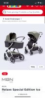 Moon Relax Kombi Kinderwagen Special Edition ICE FLOWER Sachsen-Anhalt - Halle Vorschau