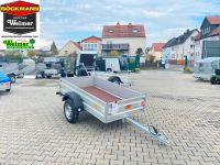 Böckmann Tieflader TL-AL 2111/75 Anhänger 750kg #182797 Hessen - Lollar Vorschau