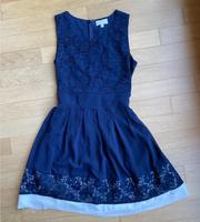 Apricot Sommerkleid blau weiß mit Schleife Größe S Hessen - Bad Homburg Vorschau