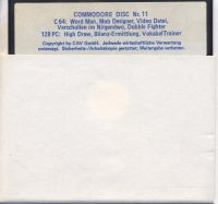 C64/C128 HEFT-DISK NR. 11 Disk 5,25“ Magazin COMMODORE DISK !NEU! Bayern - Ochsenfurt Vorschau