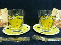 2 Ritzenhoff Mia Cara Glas Tasse+Untertasse Roger Selden 2002 Neu Baden-Württemberg - Schwäbisch Gmünd Vorschau