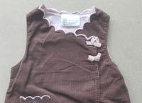 Baby Kleid braun aus feinem Cord in Gr. 56 Nordrhein-Westfalen - Paderborn Vorschau