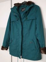 BPC Damen Winterjacke Gr. 40 Neu Petrol Parka Lange Jacke Sachsen-Anhalt - Halle Vorschau