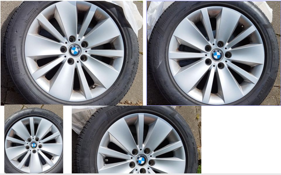 4x Original BMW Felgen mit Pirelli Reifen in München