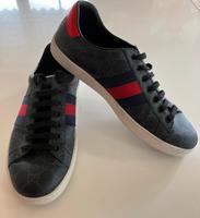 Gucci GG ACE Supreme Sneaker schwarz Gr. 42 (8) Hessen - Großalmerode Vorschau