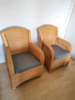 Rattan / Stuhl / Sessel / Lounge / Kissen / Anthrazit Bayern - Bad Kissingen Vorschau