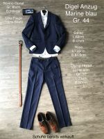 Diegel Anzug Gr.44 dunkelblau Hemd Olymp weiss Gr. 37 super slim Niedersachsen - Bohmte Vorschau