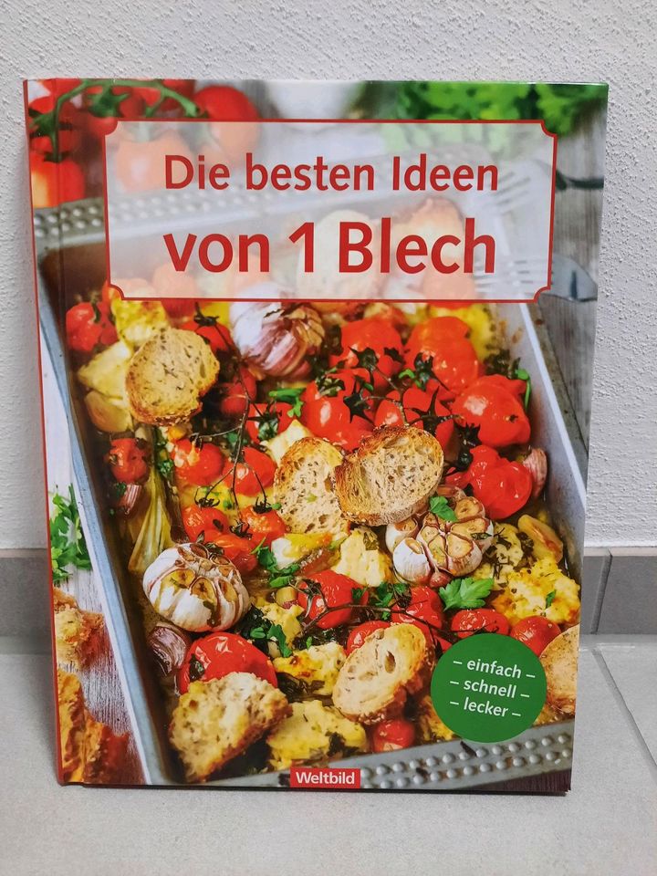 Kochbuch "Die besten Ideen von 1 Blech" in Gechingen