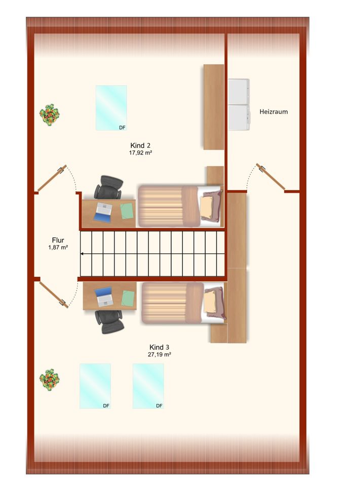 Reihenmittelhaus mit viel Platz in familienfreundlicher Siedlungslage in Neustadt an der Aisch