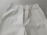 ❤️ V Milano Damen Hose Leder-Leggings creme Gr.M Bayern - Kolbermoor Vorschau