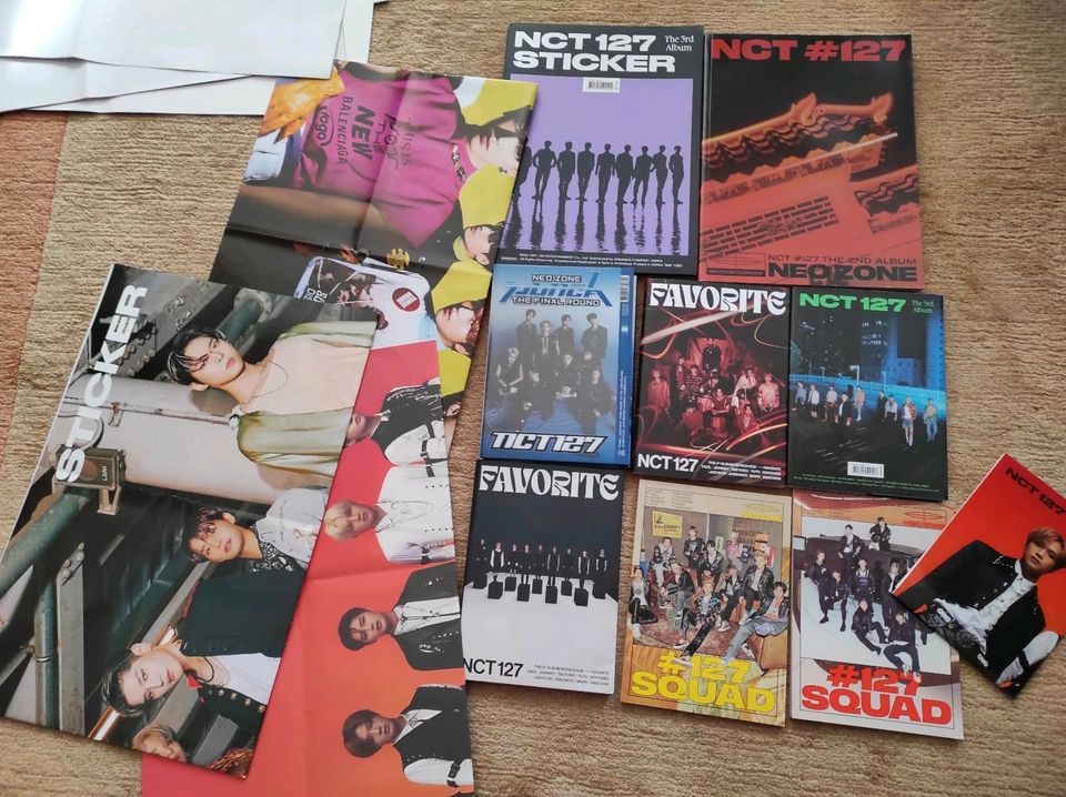 NCT 127 Alben Paket 6 Stück + 3 Posters + Postcards, Kpop in Eislingen (Fils)