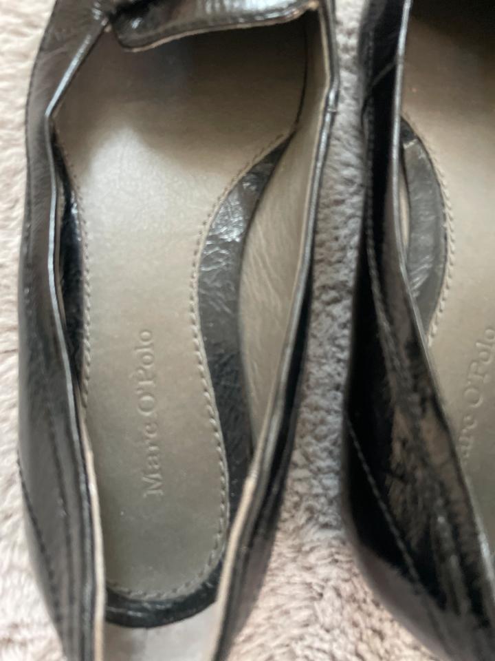Marc o Polo slipper Ballerina Gr. 37 Versand Lack in Dresden