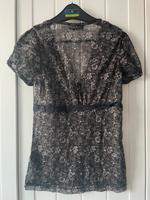 MEXX Kleid Oberteil graue Blumen, durchsichtig, xl Bonn - Dottendorf Vorschau
