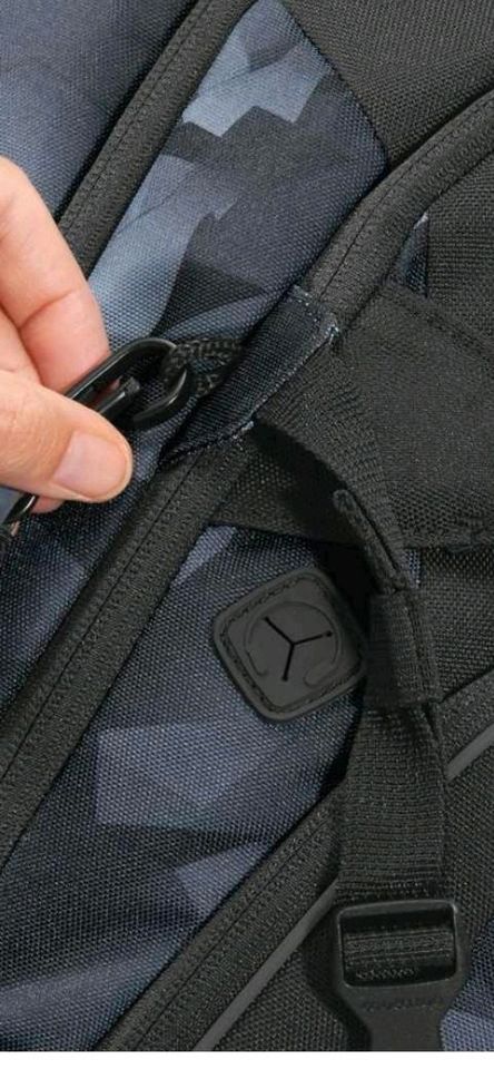 Coccazoo Schulrucksack grau Schwarz in Schwabmünchen