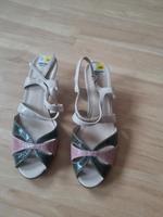 Deichmann Sandalen Lack Gr. 41 rosa grün Riemchen Graceland Düsseldorf - Eller Vorschau