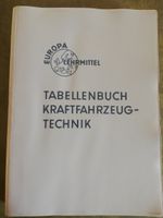 Europa Fachbuch Tabellenbuch Kraftfahrzeugtechnik 1976 Hessen - Lauterbach (Hessen) Vorschau