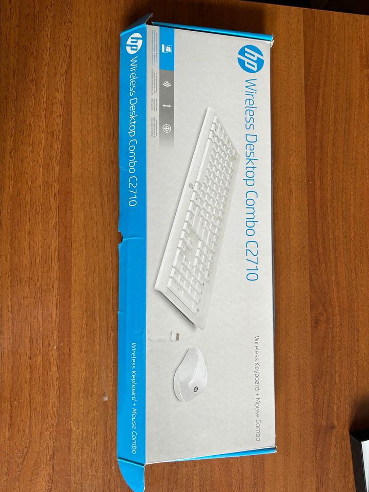 HP wireless desktop combo C2710 kabellose Tastatur und Maus in Kornwestheim