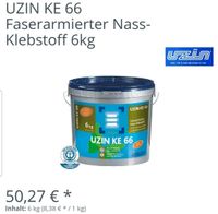 Faserarmierter Nass Klebstoff für Vinyl, PVZ, UZIN KE 66 wie Neu Hansestadt Demmin - Demmin Vorschau