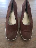 Damen Leder Schuhe  made in Italiy Gr. 40 braun Niedersachsen - Loxstedt Vorschau