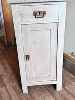 antik Jugendstil Nacht Beistell Schrank creme shabby Holz Schleswig-Holstein - Flensburg Vorschau