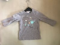 Fun & Friends Shirt Oberteil Baby Katze Maus grau 62 68 Langarm Bayern - Burgheim Vorschau