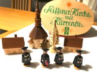 Kurrende Seiffener Kirche, 12 cm, Erzgebirge, 9 teilig, wie neu Berlin - Schöneberg Vorschau