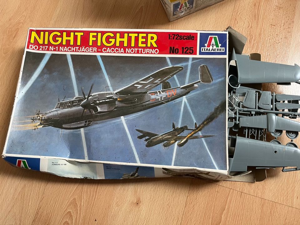 Modellbau italeri 125 Night fighter in Haimhausen