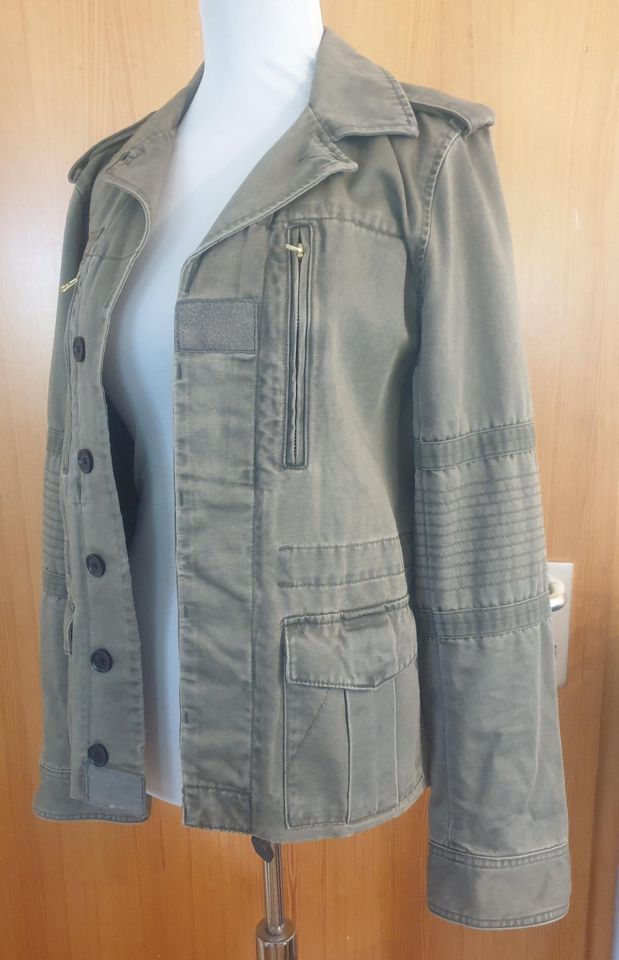 Jacke ZADIG & VOLTAIRE Gr. 38 khaki  Military Look in Rosenheim