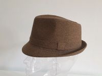 Hut HALLHUBER braun Gr. 55 Mohair Mütze Cap hat trilby Bayern - Böhmfeld Vorschau