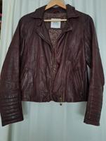 Lederjacke ESPRIT Damen Bordeaux Größe 38 Brandenburg - Ahrensfelde Vorschau