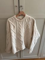 Arket Strick Pullover 100% Wolle Zopfmuster Gr. 38 Dresden - Cotta Vorschau