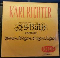 2 Schallplatten Decca Deutsche Grammo Bach Archiv Richter Baden-Württemberg - Reichenbach an der Fils Vorschau
