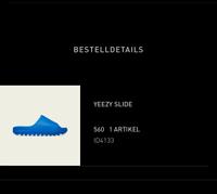 Adidas Yeezy Slide Azure Gr. 38 NEU Hessen - Lich Vorschau