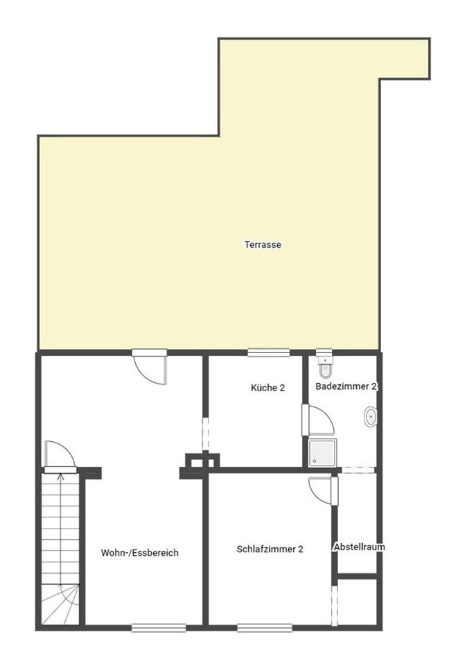 Ein- bis Zweifamilienhaus mit Gestaltungspotenzial - Reihenmittelhaus mit Garten und Garage in Übach-Palenberg