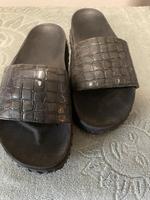 Damen Pantolette von H&M dunkelgrün Gr.38 Bayern - Kitzingen Vorschau