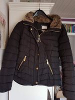 Schwarze Steppjacke mit Fellkragen (Fellimitat) Kiel - Elmschenhagen-Kroog Vorschau