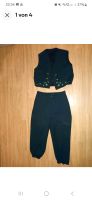 Dunkelblaues Set Weste Hose Damen blau schwarz Retro Vintage Gr S Leipzig - Meusdorf Vorschau