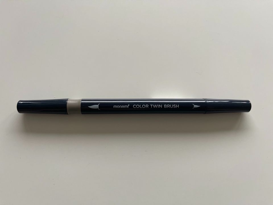 NEU Monami Color Twin Brush Grey Mood Brush Pens 2 Pinselspitzen in Nürnberg (Mittelfr)