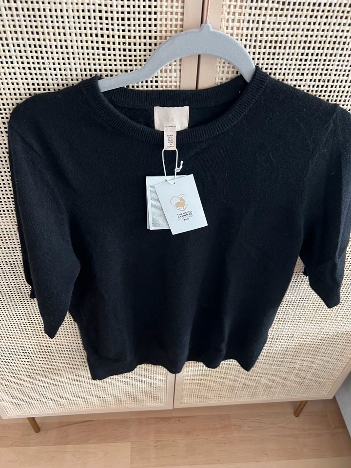 Kaschmir Pullover tshirt  neu Etikett schwarz M 38 H&M in München