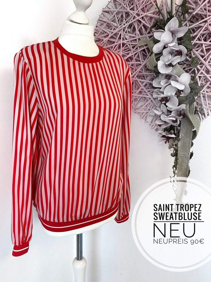 36 38 saint tropez bluse Sweater NP 90€ Neu Vintage Retro boho hi in Leverkusen