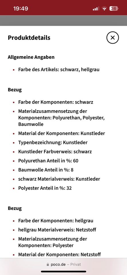 Bürostuhl  NEU & Verpackt in Burghausen