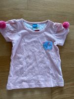 Rosa Tshirt mit Pompoms und Flamingo Brusttasche 68 Wunderbärchen Baden-Württemberg - Tübingen Vorschau