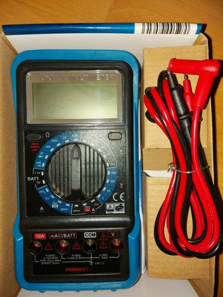 LCD Digital Multimeter Tragbares Digital Multimeter. in Düsseldorf