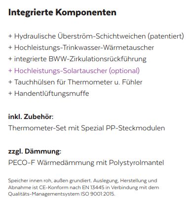 Forstner Hygiene-Systemspeicher  - Kombi Speicher für Ihre Wärmepumpe in Wedemark