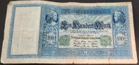 100 Mark - Reichsbanknote 21. April 1910 Grüner Stempel Berlin - Hellersdorf Vorschau