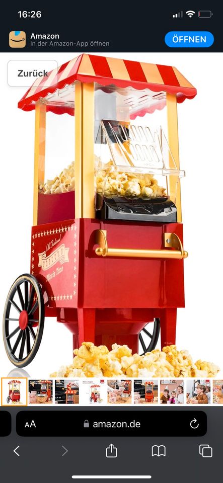 Kinder Popcornmaschine in Magdeburg