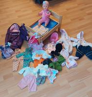 Puppe mit Bett und Kleidung Nürnberg (Mittelfr) - Aussenstadt-Sued Vorschau