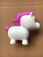 Spielzeugfigur Tierfigur Pony Pferd weiss rosa aus Kunststoff Süd - Niederrad Vorschau