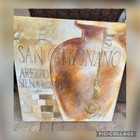 Wandbild Bild Druck auf Leinwand ITALY ITALIEN MEDITERRAN 80x80 Niedersachsen - Seeburg (Niedersachsen) Vorschau