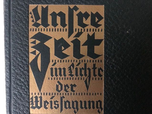 W.A. Spicer Adventist "Licht der Weissagung" 1924 in Aachen